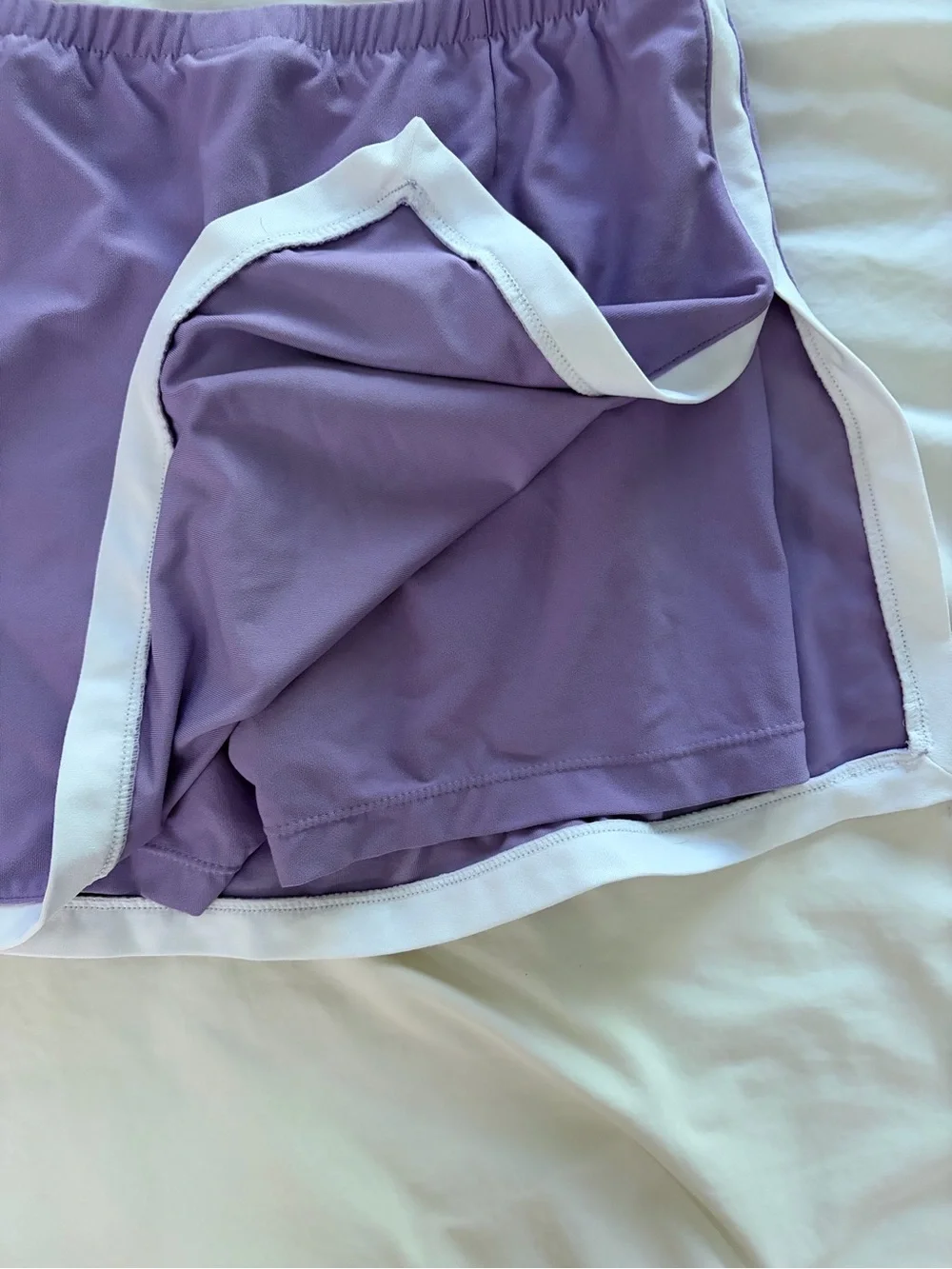 Nike Dri-FIT Purple White Tennis Skirt Skort Women’s Size S 4-6